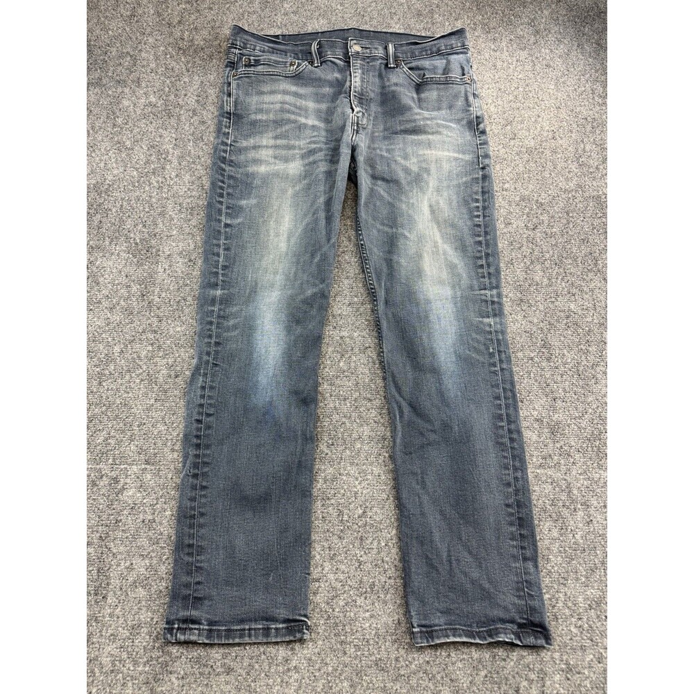 Levi's 511 Men's 36x30 Blue Slim Fit Jeans Mid Rise Denim